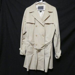 VAN HEUSEN | large | Beige Double-Breasted Trench Coat
